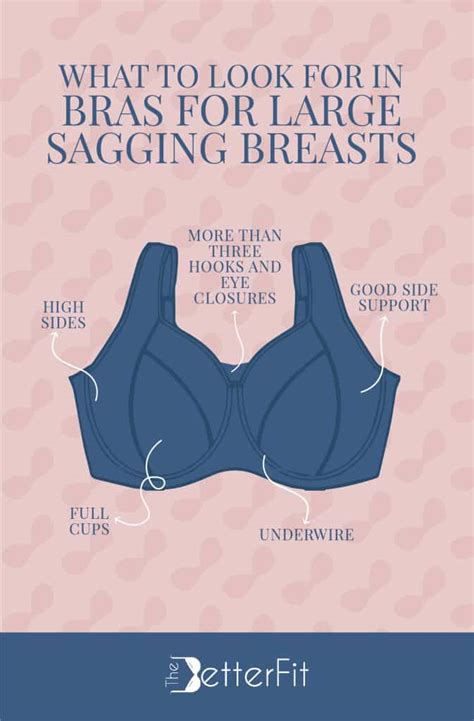 For sagging <b>breasts</b>, the <b>best</b> and easiest thing to do is add 2 inches more. . Best bra for saggy breasts